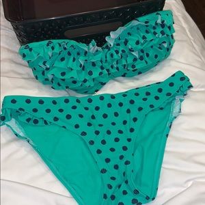 Aerie • polka dot bikini